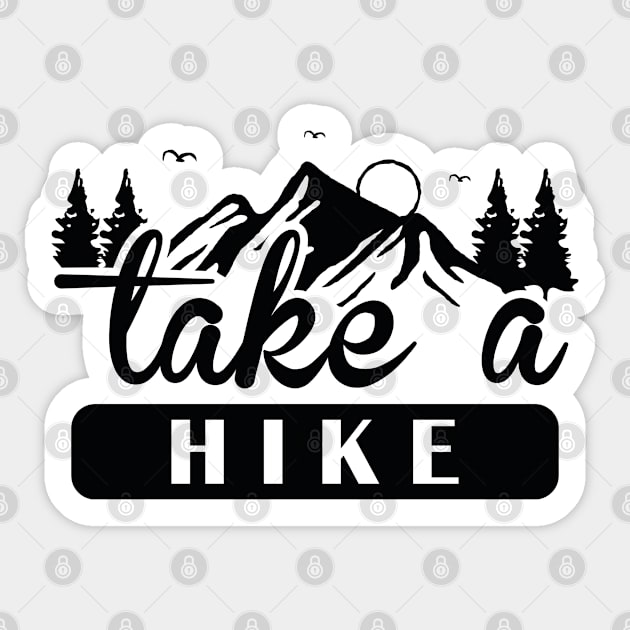 Take A Hike Sticker by CreativeJourney